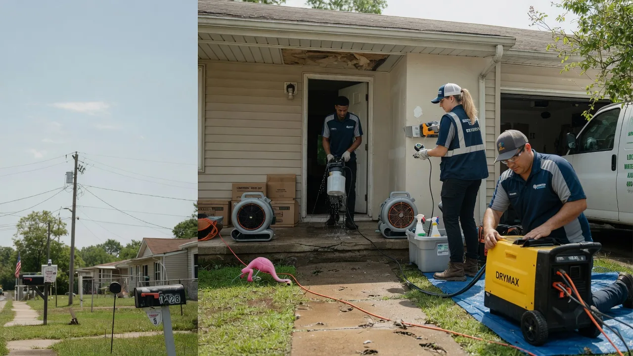 Storm Damage Water Removal in Mooreland, OK near me